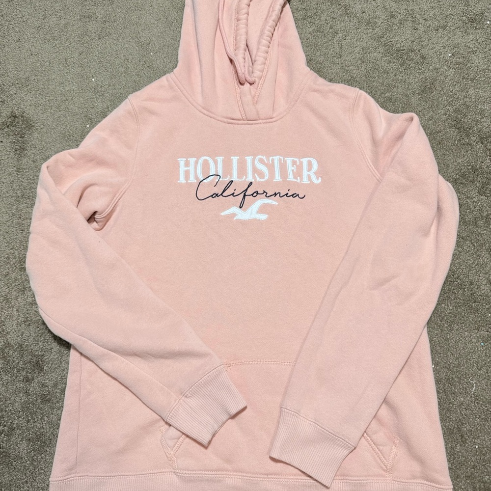 Hollister Light Pink Hoodie